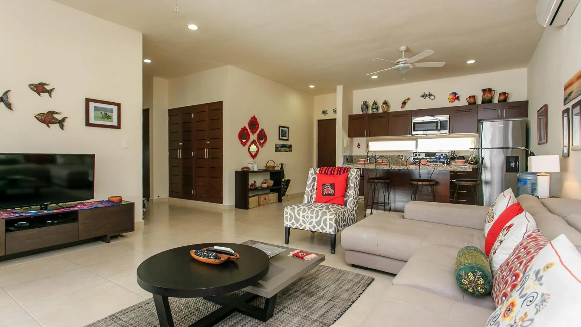 Luzera - Condo With Ample Private Roof & Jacuzzi & Bbq 图卢姆 墨西哥